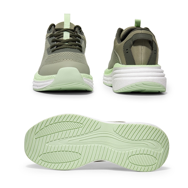 [FlexLife] Men's Knitted Comfortable Lightweight Running Shoes - OLIVE GREEN - 3